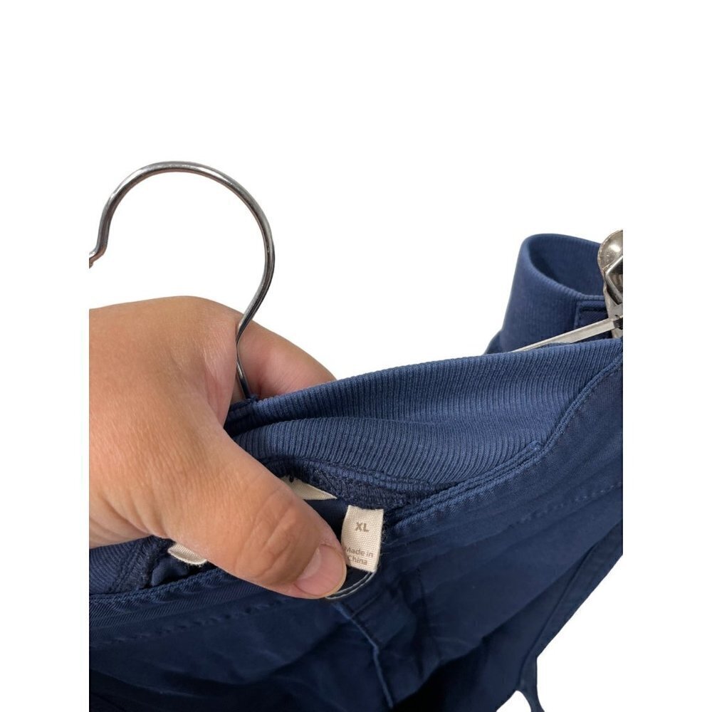 Soft Surroundings Pali Shorts Women's Size XL Cargo Bottoms Above Knee Navy Blue - Picture 4 of 7